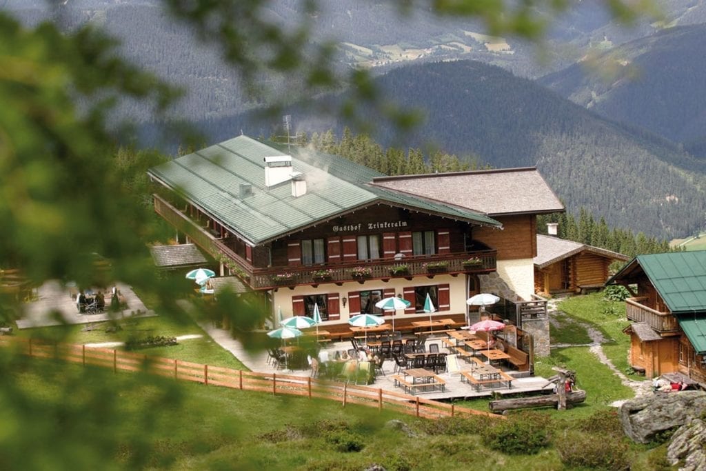 Trinkeralm - Alpengasthof in Forstau, Fageralm