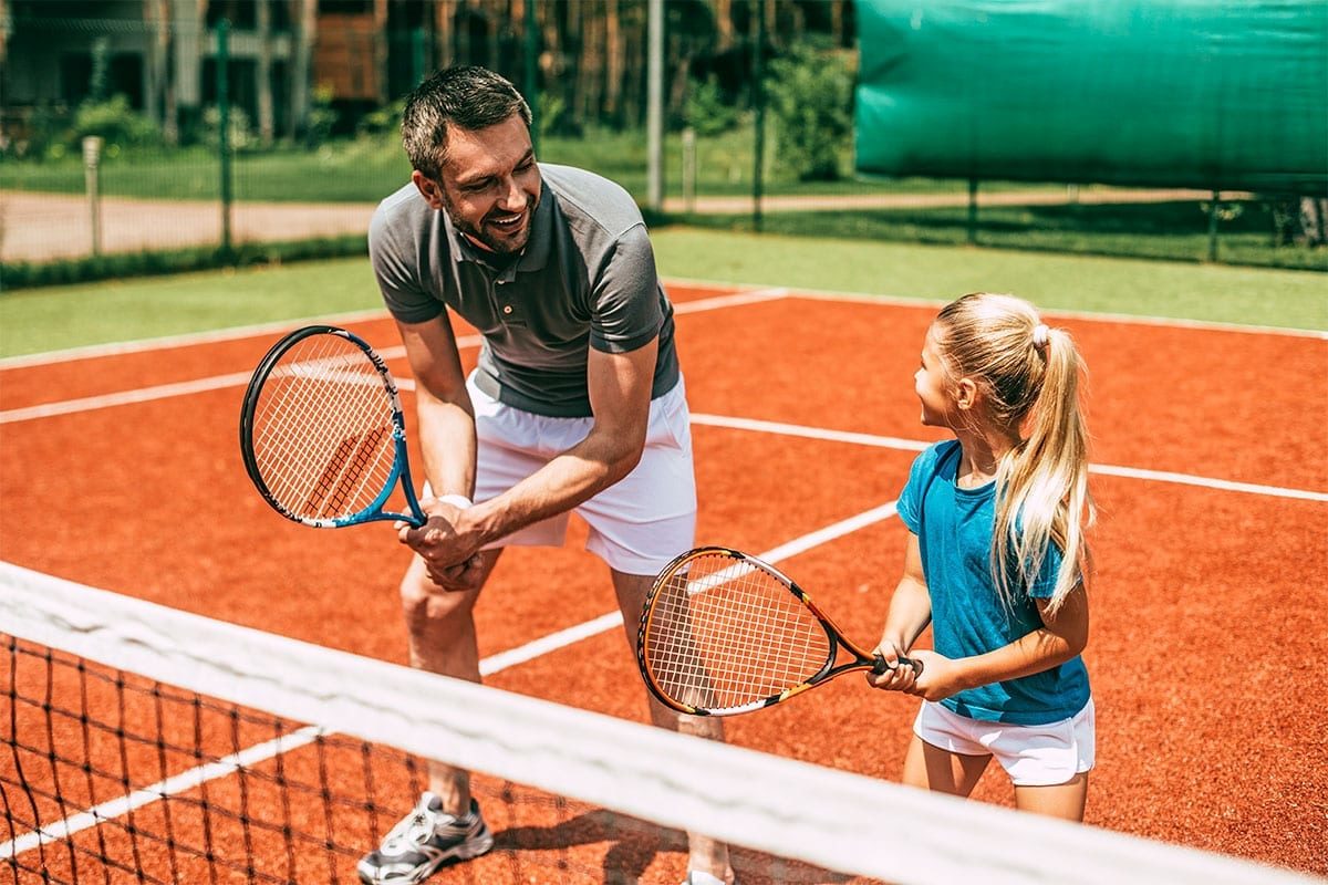 Tennis im Sommerurlaub in Forstau, Salzburger Land