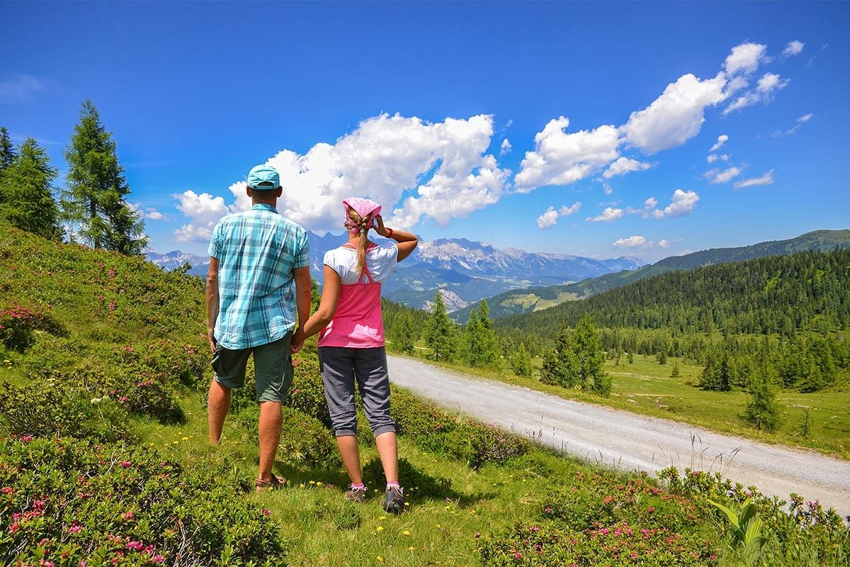 Wandern im Sommerurlaub in Forstau, Salzburger Land